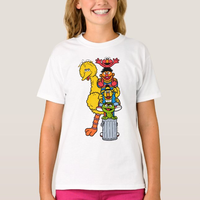 Sesame Street | Sesame Street Pals Pose T-Shirt (Front)