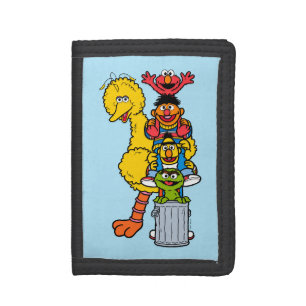 Sesame Street Sesame Street Pals Pose Tri-fold Wallet
