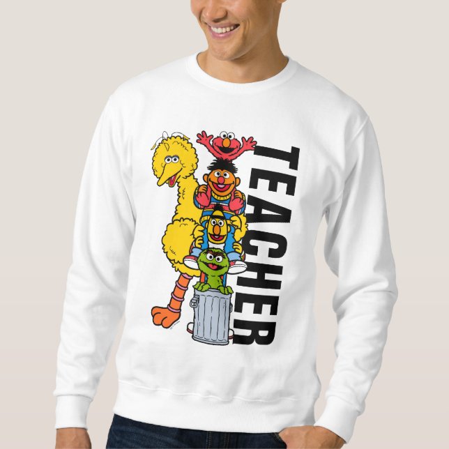 Sesame Street | Sesame Street Pals Teacher Sweatshirt (Front)