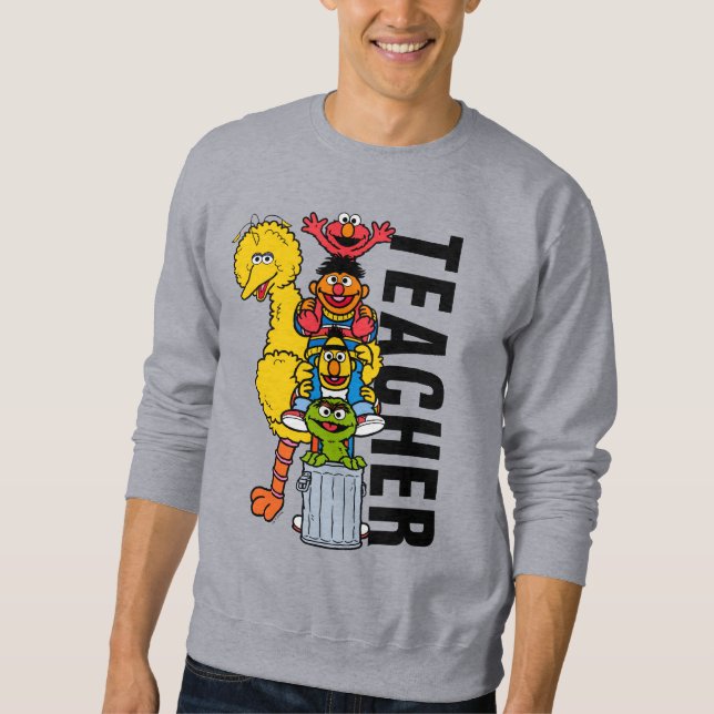 Sesame Street | Sesame Street Pals Teacher Sweatshirt (Front)