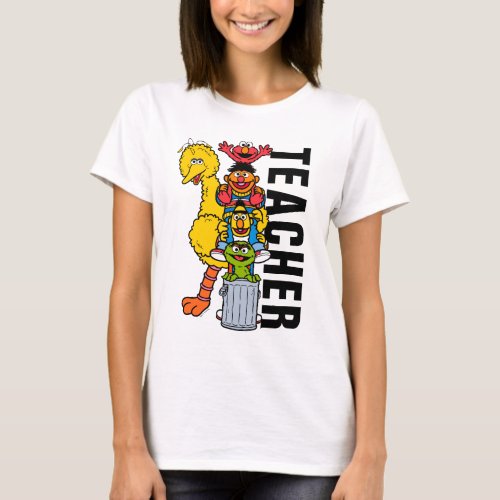 Sesame Street  Sesame Street Pals Teacher T_Shirt