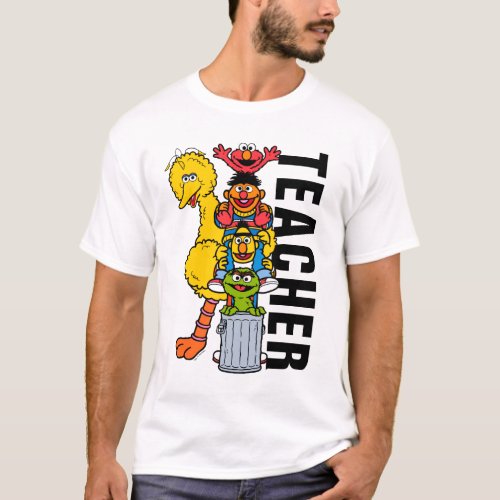 Sesame Street  Sesame Street Pals Teacher T_Shirt