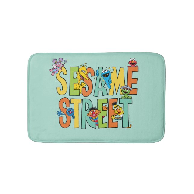 Sesame Street | Sesame Street Type Pals Bath Mat (Front)