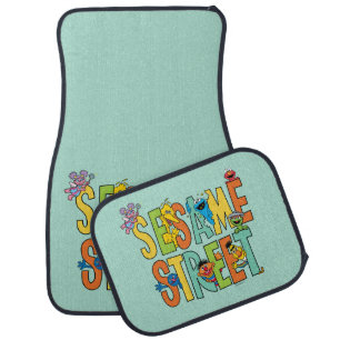 Sesame Street Sesame Street Type Pals Car Floor Mat