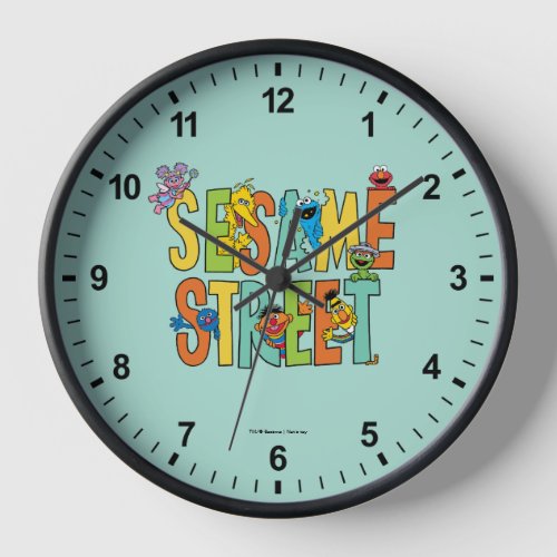 Sesame Street  Sesame Street Type Pals Clock
