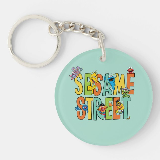 Sesame Street | Sesame Street Type Pals Keychain (Front)