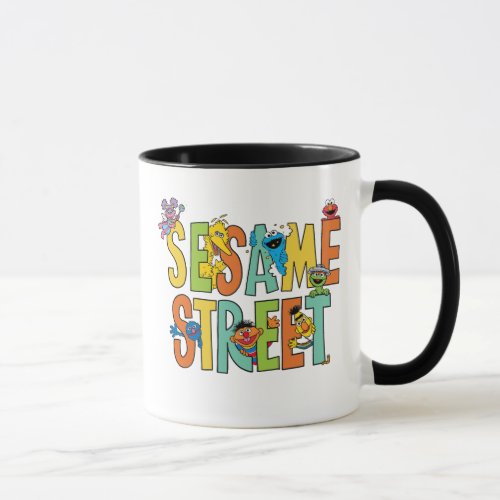 Sesame Street  Sesame Street Type Pals Mug