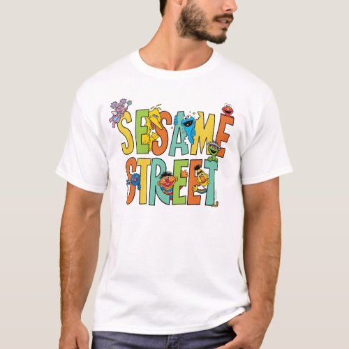 Sesame Street  Sesame Street Type Pals T_Shirt