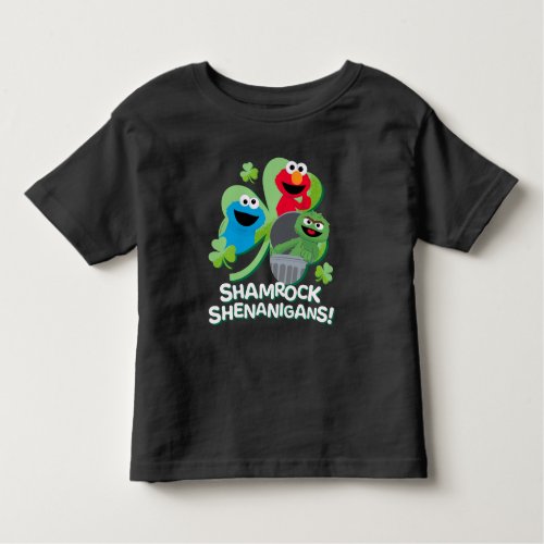 Sesame Street  Shamrock Shenanigans Toddler T_shirt