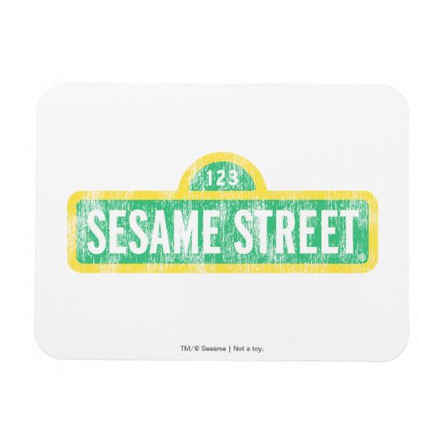 Sesame Street Sign Magnet