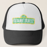 Sesame Street Sign Trucker Hat