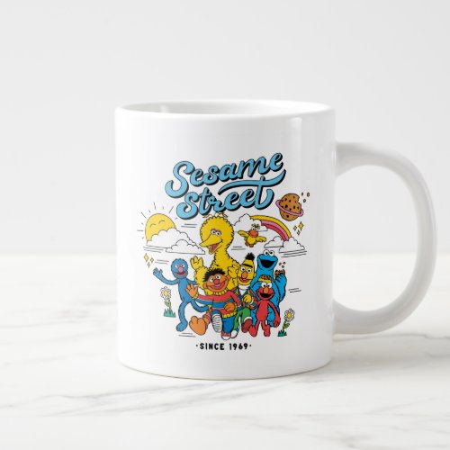 Sesame Street  Since 1969 Giant Coffee Mug