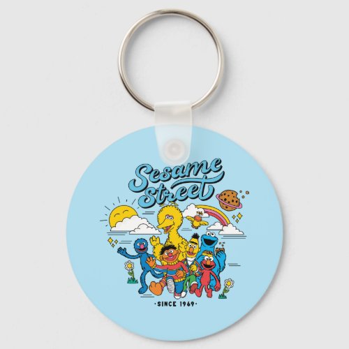Sesame Street  Since 1969 Keychain