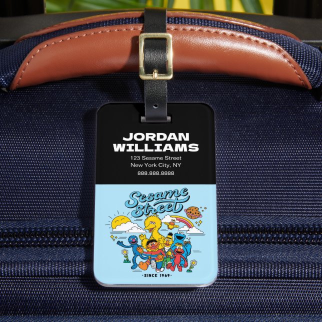 Sesame Street | Since 1969 Luggage Tag (Front Insitu 2)