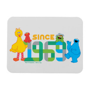 Sesame Street   Since 1969 Magnet