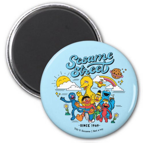 Sesame Street  Since 1969 Magnet