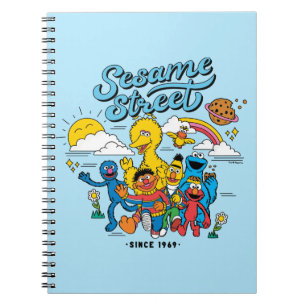 Sesame Street Since 1969 Notebook