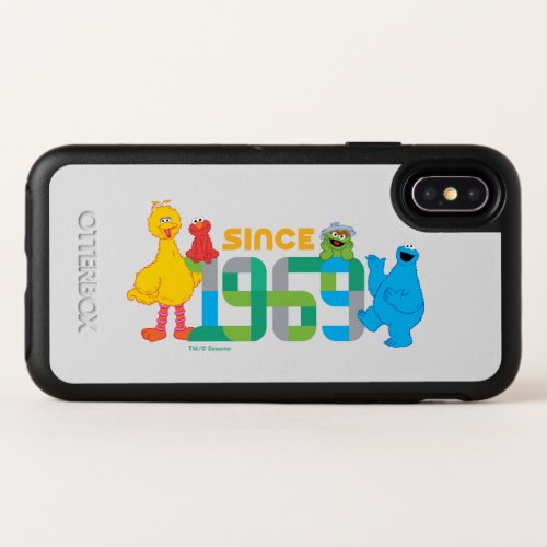 Sesame Street  Since 1969 OtterBox Symmetry iPhone X Case