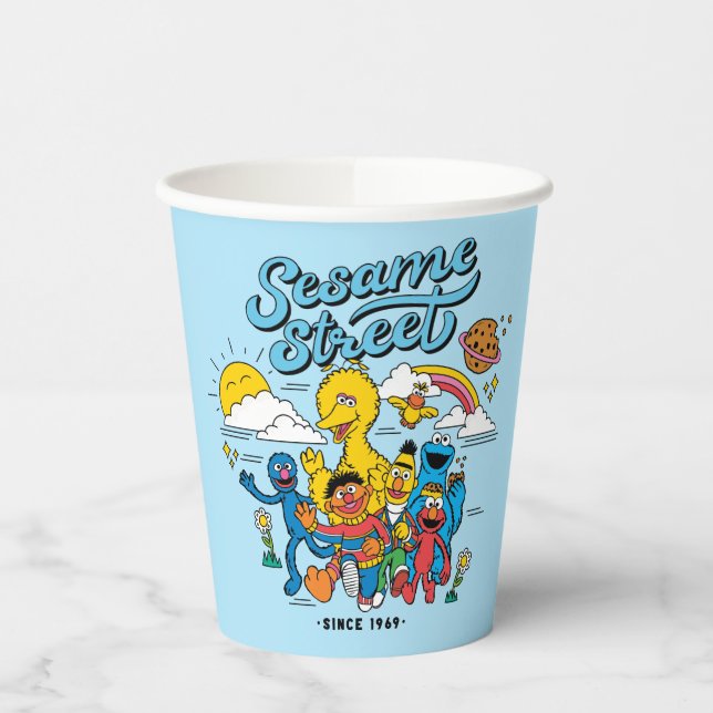 Sesame Street | Since 1969 Paper Cups (Left)