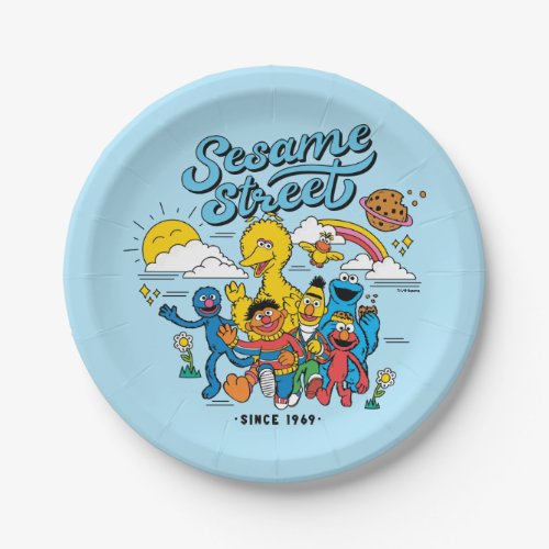 Sesame Street  Since 1969 Paper Plates