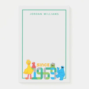 Sesame Street Since 1969 Post-it Notes