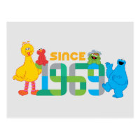 Sesame Street | Since 1969 Postcard