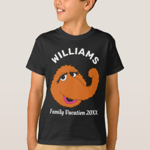 Sesame Street Snuffleupagus Family Vacation T-Shirt