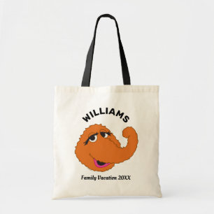 Sesame Street Snuffleupagus Family Vacation Tote Bag