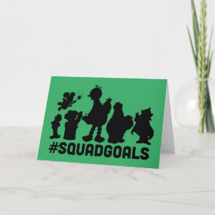 Sesame Street - #SquadGoals Card