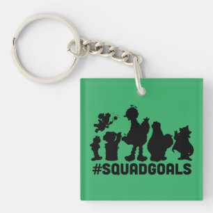 Sesame Street - #SquadGoals Keychain