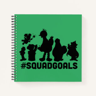 Sesame Street - #SquadGoals Notebook