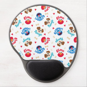 Sesame Street   Tango, Elmo, & Grover Pattern Gel Mouse Pad