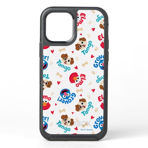 Sesame Street | Tango, Elmo, & Grover Pattern OtterBox Symmetry iPhone 12 Case