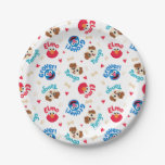 Sesame Street | Tango, Elmo, &amp; Grover Pattern Paper Plates
