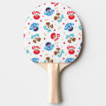 Sesame Street | Tango, Elmo, &amp; Grover Pattern Ping Pong Paddle