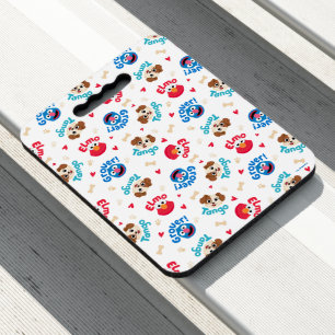 Sesame Street   Tango, Elmo, & Grover Pattern Seat Cushion