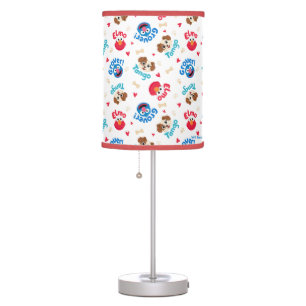 Sesame Street   Tango, Elmo, & Grover Pattern Table Lamp