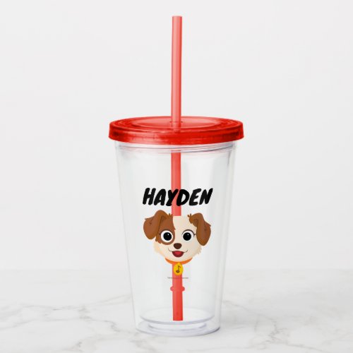 Sesame Street  Tango Face  Add Your Name Acrylic Tumbler