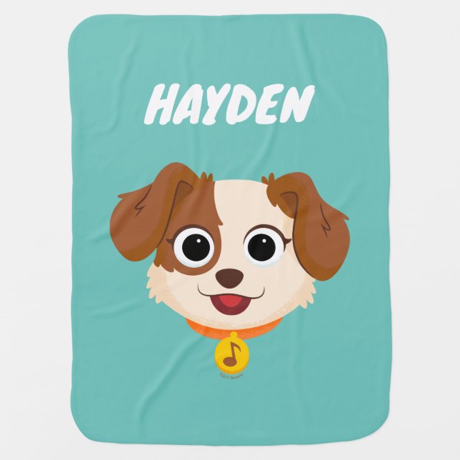 Sesame Street | Tango Face | Add Your Name Baby Blanket (Front)