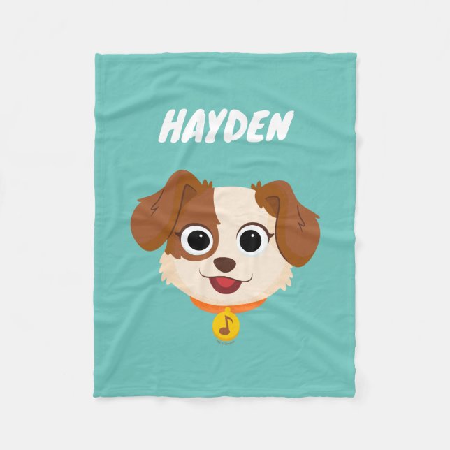 Sesame Street | Tango Face | Add Your Name Fleece Blanket (Front)