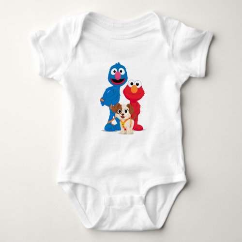 Sesame Street  Tango With Grover  Elmo Baby Bodysuit