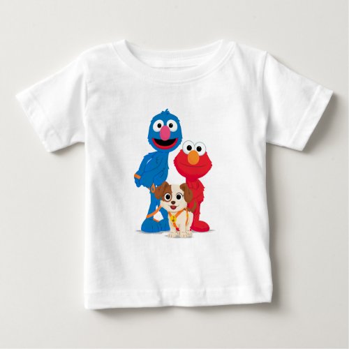 Sesame Street  Tango With Grover  Elmo Baby T_Shirt