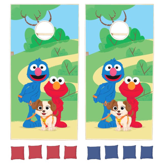 Sesame Street | Tango With Grover & Elmo Cornhole Set (Set)
