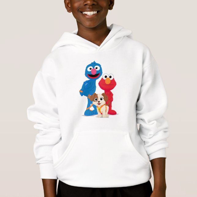 Sesame Street | Tango With Grover & Elmo Hoodie (Front)