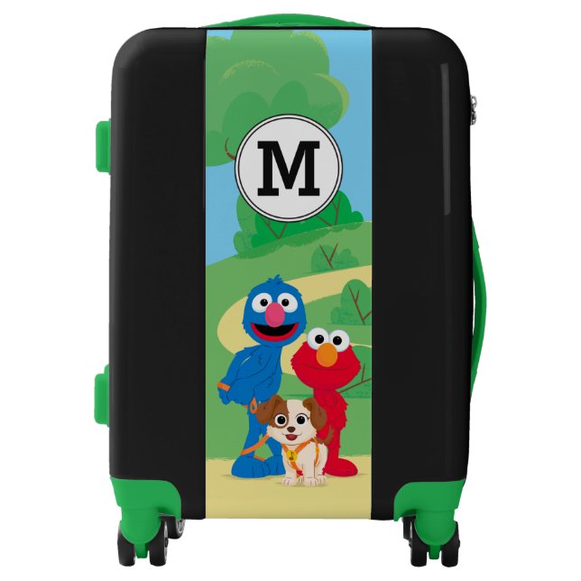 Sesame Street | Tango With Grover & Elmo Luggage (Front)