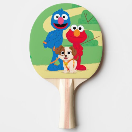 Sesame Street  Tango With Grover  Elmo Ping Pong Paddle