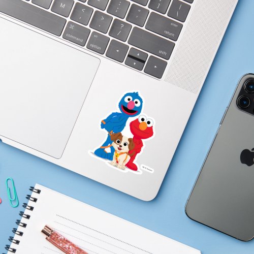 Sesame Street  Tango With Grover  Elmo Sticker