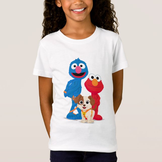 Sesame Street | Tango With Grover & Elmo T-Shirt (Front)
