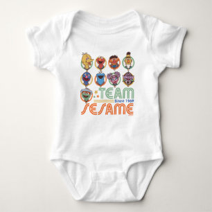 Sesame Street   Team Sesame Since 1969 Baby Bodysuit