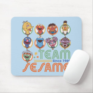 Sesame Street   Team Sesame Since 1969 Mouse Pad